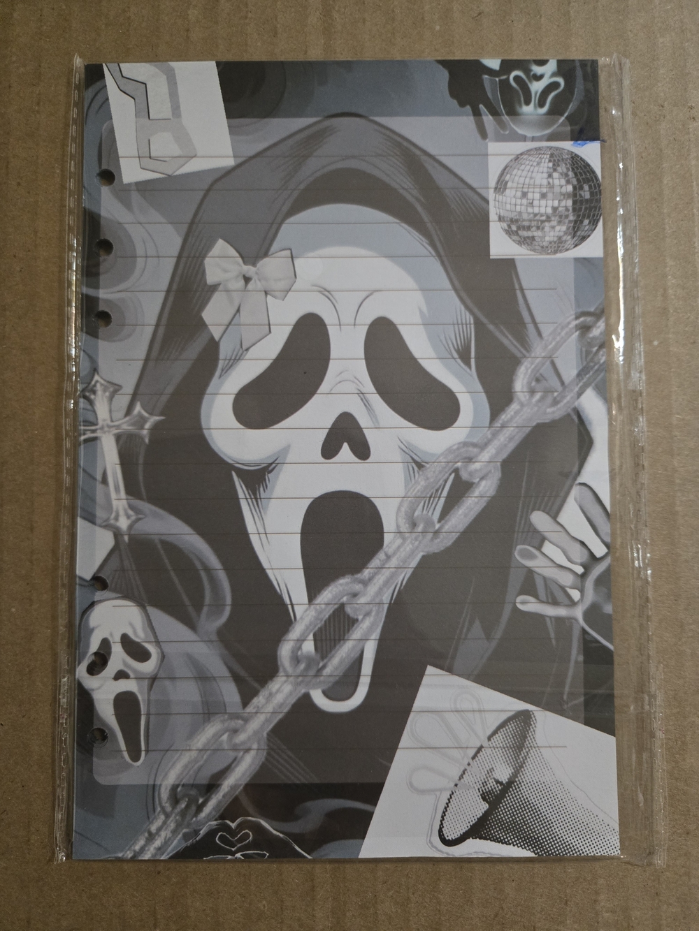 Ghost Face A5 Refill Paper